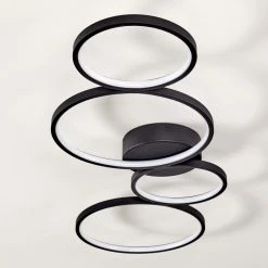 Hofstein Rodekro Deckenleuchte LED Schwarz, 1-flammig 29 Hofstein Rodekro Deckenleuchte LED Schwarz, 1-flammig -LED Leuchten Verkäufe 2022 rodekro deckenleuchte h3307656 7