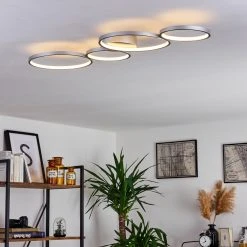 Hofstein Rodekro Deckenleuchte LED Nickel-Matt, 4-flammig 19 Hofstein Rodekro Deckenleuchte LED Nickel-Matt, 4-flammig -LED Leuchten Verkäufe 2022 rodekro deckenleuchte h3374368 6