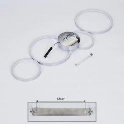 Hofstein Rodekro Deckenleuchte LED Nickel-Matt, 1-flammig 17 Hofstein Rodekro Deckenleuchte LED Nickel-Matt, 1-flammig -LED Leuchten Verkäufe 2022 rodekro deckenleuchte h3405888 4