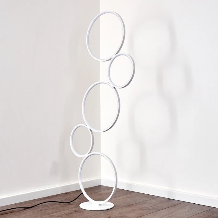 Hofstein Rodekro Stehleuchte LED Weiß, 1-flammig 11 Hofstein Rodekro Stehleuchte LED Weiß, 1-flammig – Bild 11