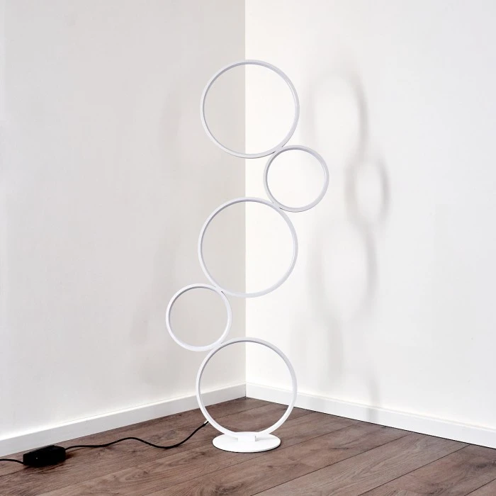 Hofstein Rodekro Stehleuchte LED Weiß, 1-flammig 13 Hofstein Rodekro Stehleuchte LED Weiß, 1-flammig – Bild 13