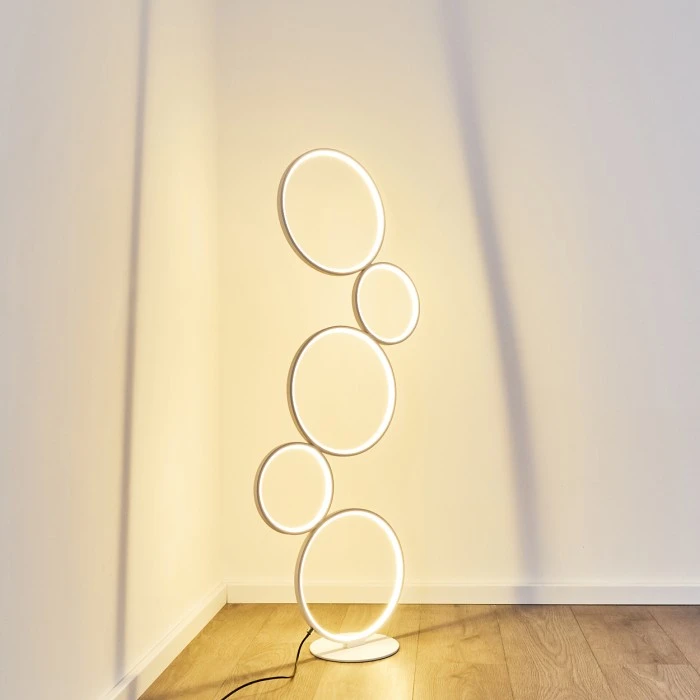 Hofstein Rodekro Stehleuchte LED Weiß, 1-flammig 10 Hofstein Rodekro Stehleuchte LED Weiß, 1-flammig – Bild 10