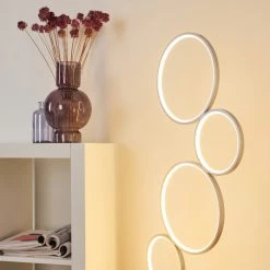 Hofstein Rodekro Stehleuchte LED Silber, 1-flammig -LED Leuchten Verkäufe 2022 rodekro stehleuchte h3374917 3