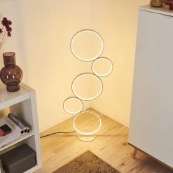 Hofstein Rodekro Stehleuchte LED Silber, 1-flammig -LED Leuchten Verkäufe 2022 rodekro stehleuchte h3374917 8