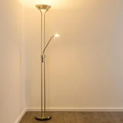 Hofstein Rom Deckenfluter LED Nickel-Matt, 2-flammig 31 Hofstein Rom Deckenfluter LED Nickel-Matt, 2-flammig -LED Leuchten Verkäufe 2022 rom deckenfluter 8500 11