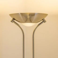 Hofstein Rom Deckenfluter LED Nickel-Matt, 2-flammig 35 Hofstein Rom Deckenfluter LED Nickel-Matt, 2-flammig -LED Leuchten Verkäufe 2022 rom deckenfluter 8500 15