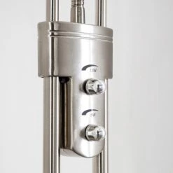 Hofstein Rom Deckenfluter LED Nickel-Matt, 2-flammig 39 Hofstein Rom Deckenfluter LED Nickel-Matt, 2-flammig -LED Leuchten Verkäufe 2022 rom deckenfluter 8500 19