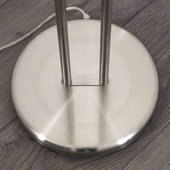 Hofstein Rom Deckenfluter LED Nickel-Matt, 2-flammig 8 Hofstein Rom Deckenfluter LED Nickel-Matt, 2-flammig – Bild 8