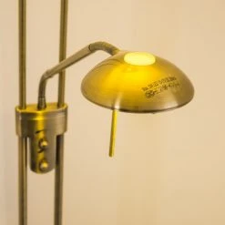 Hofstein Rom Deckenfluter LED Altmessing, 2-flammig -LED Leuchten Verkäufe 2022 rom deckenfluter 8505 20