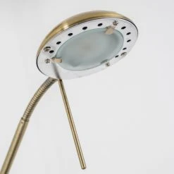 Hofstein Rom Deckenfluter LED Altmessing, 2-flammig -LED Leuchten Verkäufe 2022 rom deckenfluter 8505 7