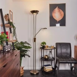 Hofstein Rom Deckenfluter LED Messing, 2-flammig 16 Hofstein Rom Deckenfluter LED Messing, 2-flammig -LED Leuchten Verkäufe 2022 rom deckenfluter h3551868 6