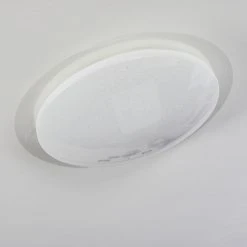 Hofstein Rosenga Deckenleuchte LED Weiß, 1-flammig, Fernbedienung -LED Leuchten Verkäufe 2022 rosenga deckenleuchte h3391495 7