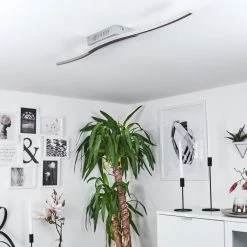 Hofstein Rosselo Deckenleuchte LED Nickel-Matt, 1-flammig 23 Hofstein Rosselo Deckenleuchte LED Nickel-Matt, 1-flammig -LED Leuchten Verkäufe 2022 rosselo deckenleuchte h167534 11