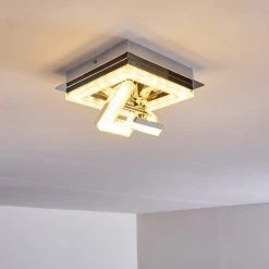 Hofstein Rova Deckenleuchte LED Chrom, 1-flammig -LED Leuchten Verkäufe 2022 rova deckenleuchte h3273654 do1 14