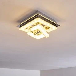 Hofstein Rova Deckenleuchte LED Chrom, 1-flammig -LED Leuchten Verkäufe 2022 rova deckenleuchte h3273654 do1 19