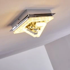 Hofstein Rova Deckenleuchte LED Chrom, 1-flammig -LED Leuchten Verkäufe 2022 rova deckenleuchte h3273654 do1 7