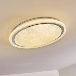 Hofstein Rufi Deckenleuchte LED Weiß, 1-flammig, Fernbedienung -LED Leuchten Verkäufe 2022 rufi deckenleuchte h3296288 do1 12