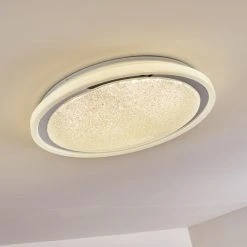 Hofstein Rufi Deckenleuchte LED Weiß, 1-flammig, Fernbedienung -LED Leuchten Verkäufe 2022 rufi deckenleuchte h3296288 do1 13