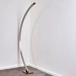 Hofstein Ruswil Bogenlampe LED Nickel-Matt, 1-flammig -LED Leuchten Verkäufe 2022 ruswil bogenlampe h3295663 do1 18