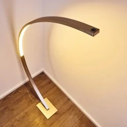 Hofstein Ruswil Bogenlampe LED Nickel-Matt, 1-flammig -LED Leuchten Verkäufe 2022 ruswil bogenlampe h3295663 do1 6
