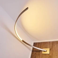 Hofstein Ruswil Bogenlampe LED Nickel-Matt, 1-flammig -LED Leuchten Verkäufe 2022 ruswil bogenlampe h3295663 do1 8