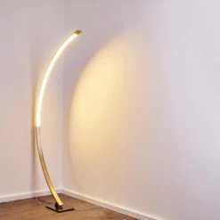 Hofstein Ruswil Bogenlampe LED Nickel-Matt, 1-flammig -LED Leuchten Verkäufe 2022 ruswil bogenlampe h3295663 do1 9