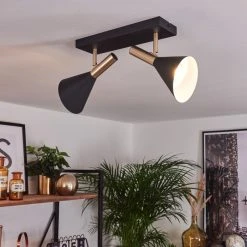 Hofstein Saboria Deckenleuchte LED Schwarz, 2-flammig 25 Hofstein Saboria Deckenleuchte LED Schwarz, 2-flammig -LED Leuchten Verkäufe 2022 saboria deckenleuchte h3442814 10