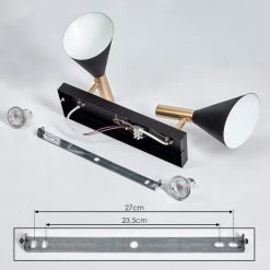 Hofstein Saboria Deckenleuchte LED Schwarz, 2-flammig 19 Hofstein Saboria Deckenleuchte LED Schwarz, 2-flammig -LED Leuchten Verkäufe 2022 saboria deckenleuchte h3442814 4