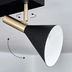 Hofstein Saboria Deckenleuchte LED Schwarz, 2-flammig 20 Hofstein Saboria Deckenleuchte LED Schwarz, 2-flammig -LED Leuchten Verkäufe 2022 saboria deckenleuchte h3442814 5