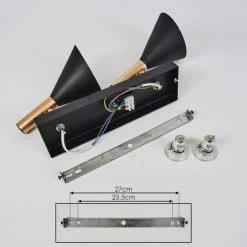 Hofstein Saboria Wandleuchte LED Schwarz, 2-flammig -LED Leuchten Verkäufe 2022 saboria wandleuchte h3537558 4