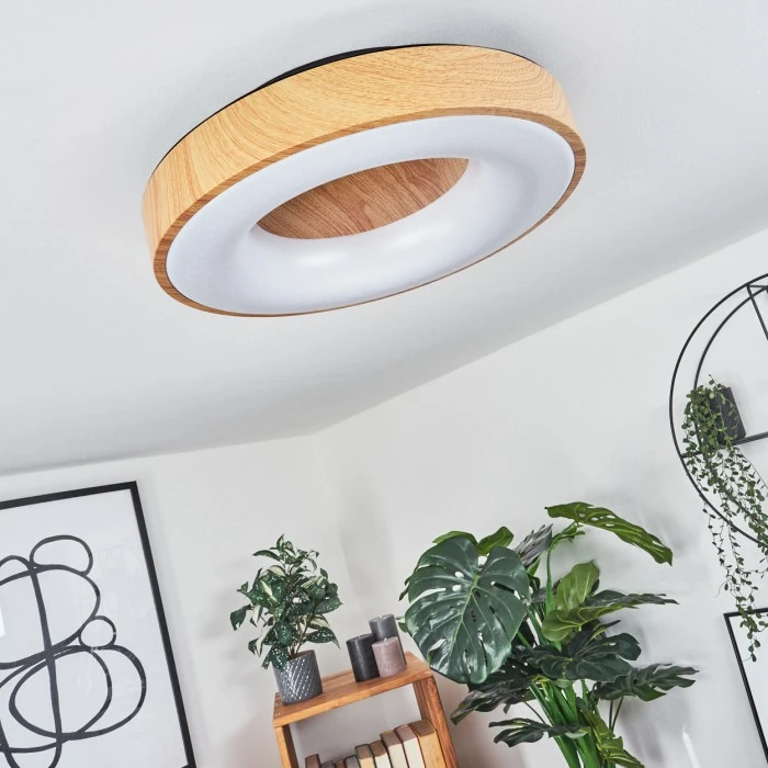 Hofstein Sachseln Deckenleuchte LED Schwarz, 1-flammig 8 Hofstein Sachseln Deckenleuchte LED Schwarz, 1-flammig – Bild 8