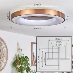 Hofstein Sachseln Deckenleuchte LED Weiß, 1-flammig, Fernbedienung 13 Hofstein Sachseln Deckenleuchte LED Weiß, 1-flammig, Fernbedienung -LED Leuchten Verkäufe 2022 sachseln deckenleuchte h3561270 3