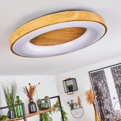 Hofstein Sachseln Deckenleuchte LED Schwarz, 1-flammig, Fernbedienung -LED Leuchten Verkäufe 2022 sachseln deckenleuchte h3562475 4