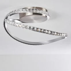 Hofstein Saginaw Deckenleuchte LED Nickel-Matt, 1-flammig, Fernbedienung, Farbwechsler 44 Hofstein Saginaw Deckenleuchte LED Nickel-Matt, 1-flammig, Fernbedienung, Farbwechsler -LED Leuchten Verkäufe 2022 saginaw deckenleuchte h3326671 20