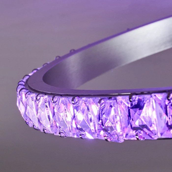 Hofstein Saginaw Deckenleuchte LED Nickel-Matt, 1-flammig, Fernbedienung, Farbwechsler 10 Hofstein Saginaw Deckenleuchte LED Nickel-Matt, 1-flammig, Fernbedienung, Farbwechsler – Bild 10