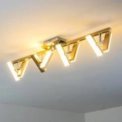 Hofstein Sakami Deckenleuchte LED Nickel-Matt, 8-flammig -LED Leuchten Verkäufe 2022 sakami deckenleuchte h3000540 16