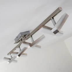 Hofstein Sakami Deckenleuchte LED Nickel-Matt, 8-flammig -LED Leuchten Verkäufe 2022 sakami deckenleuchte h3000540 17