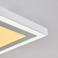 Hofstein Salamo LED Panel Wei&szlig;, 2-flammig, Fernbedienung -LED Leuchten Verkäufe 2022 salamo led panel h3382301 2