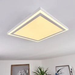 Hofstein Salamo LED Panel Wei&szlig;, 2-flammig, Fernbedienung -LED Leuchten Verkäufe 2022 salamo led panel h3382301 7