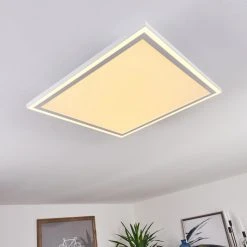 Hofstein Salamo LED Panel Weiß, 2-flammig, Fernbedienung -LED Leuchten Verkäufe 2022 salamo led panel h3383841 3