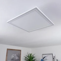 Hofstein Salamo LED Panel Weiß, 2-flammig, Fernbedienung -LED Leuchten Verkäufe 2022 salamo led panel h3383841 4