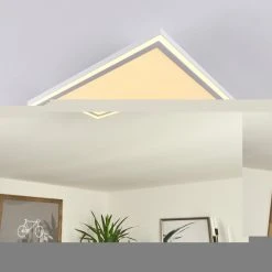 Hofstein Salamo LED Panel Weiß, 2-flammig, Fernbedienung -LED Leuchten Verkäufe 2022 salamo led panel h3383841 5