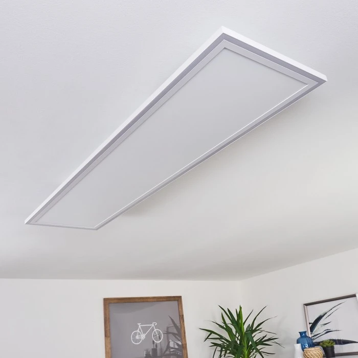 Hofstein Salamo LED Panel Weiß, 2-flammig, Fernbedienung 4 Hofstein Salamo LED Panel Weiß, 2-flammig, Fernbedienung – Bild 4