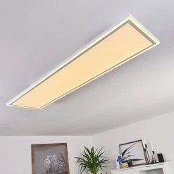 Hofstein Salamo LED Panel Weiß, 2-flammig, Fernbedienung 16 Hofstein Salamo LED Panel Weiß, 2-flammig, Fernbedienung -LED Leuchten Verkäufe 2022 salamo led panel h3383865 4