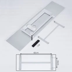 Hofstein Salamo LED Panel Weiß, 2-flammig, Fernbedienung 19 Hofstein Salamo LED Panel Weiß, 2-flammig, Fernbedienung -LED Leuchten Verkäufe 2022 salamo led panel h3383865 7