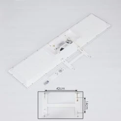 Hofstein Salamo LED Panel Weiß, 1-flammig, Fernbedienung -LED Leuchten Verkäufe 2022 salamo led panel h3383889 3