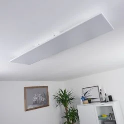 Hofstein Salamo LED Panel Weiß, 1-flammig, Fernbedienung -LED Leuchten Verkäufe 2022 salamo led panel h3383889 7