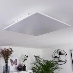 Hofstein Salamo LED Panel Weiß, 1-flammig, Fernbedienung -LED Leuchten Verkäufe 2022 salamo led panel h3392416 10