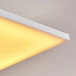 Hofstein Salamo LED Panel Weiß, 1-flammig, Fernbedienung -LED Leuchten Verkäufe 2022 salamo led panel h3392416 5