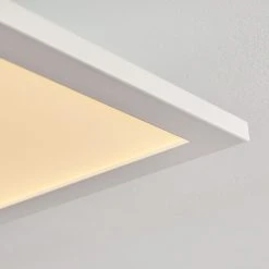 Hofstein Salmi Deckenleuchte LED Weiß, 1-flammig, Fernbedienung -LED Leuchten Verkäufe 2022 salmi deckenleuchte h3315255 15